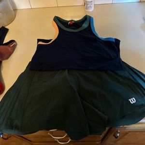 Wilson tennis apparel. Never worn or one time.